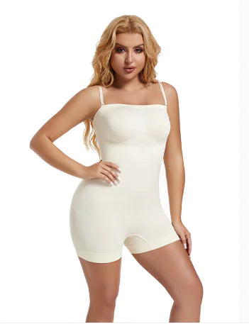 Female Chest Wrapped Detachable Shoulder Strap Jumpsuit Thong