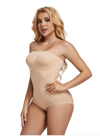 Female Chest Wrapped Detachable Shoulder Strap Jumpsuit Thong